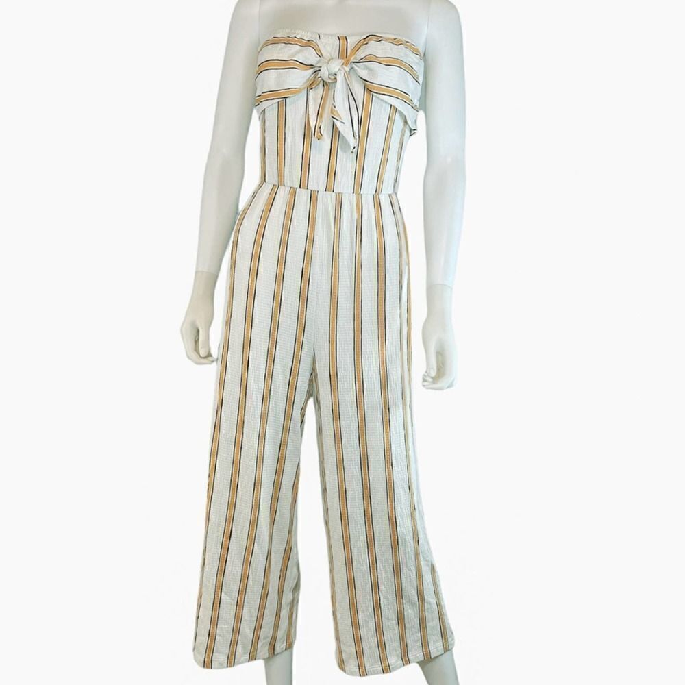 Love Tree Pinstripe Strapless Jumper Nautical - Picture 11 of 11